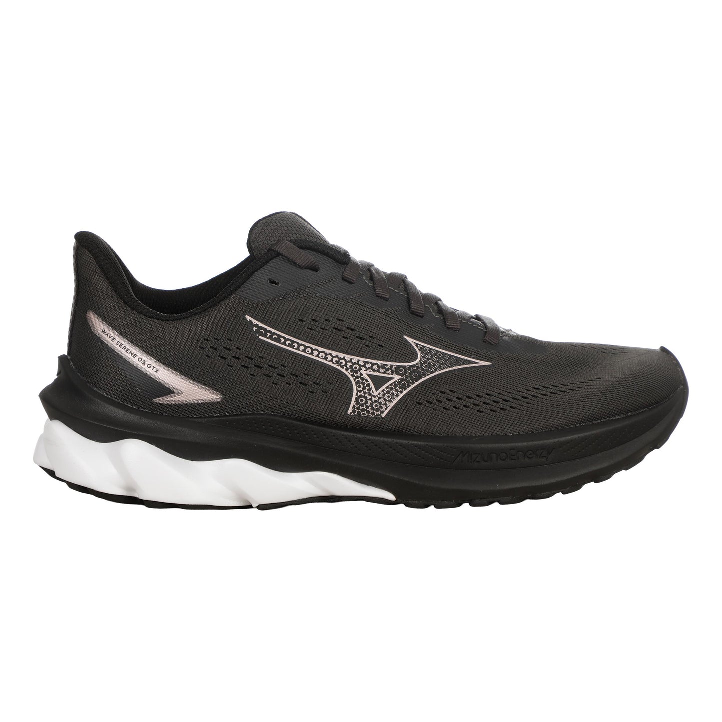 Mizuno Wave Serene 3 GTX  Neutralsko Damer - mörkgrå, svart
