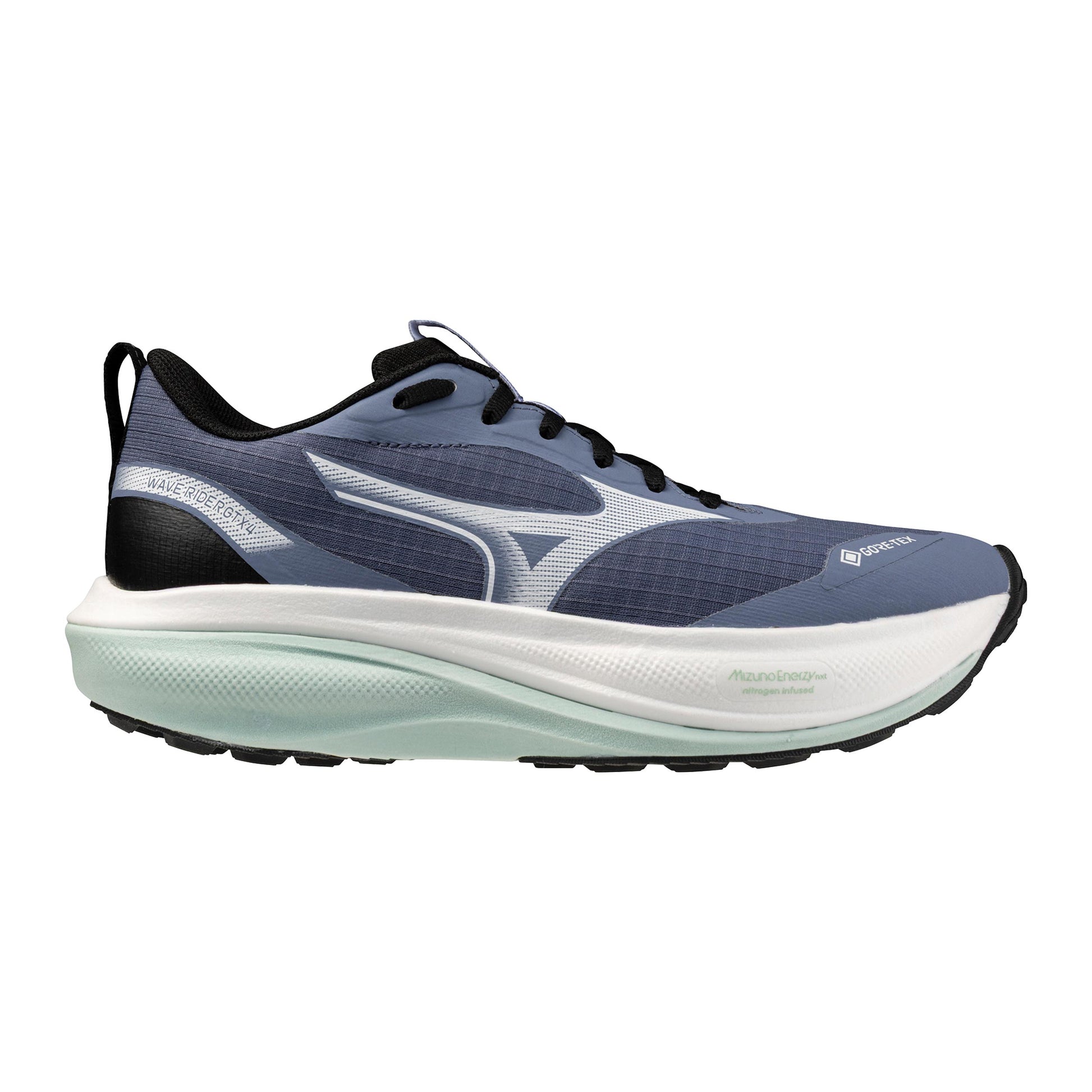 Mizuno Wave Rider GTX 4  Terrängsko Damer - blågrå, mint