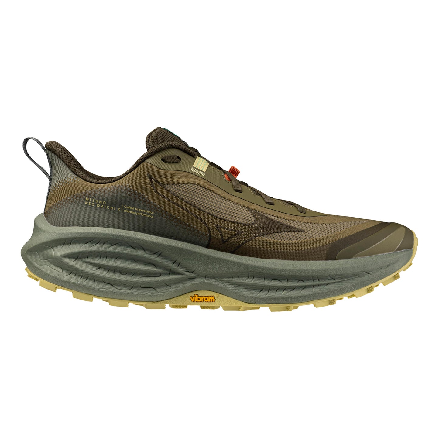 Mizuno Neo Daichi 10  Terrängsko Herrar - oliv, visdom