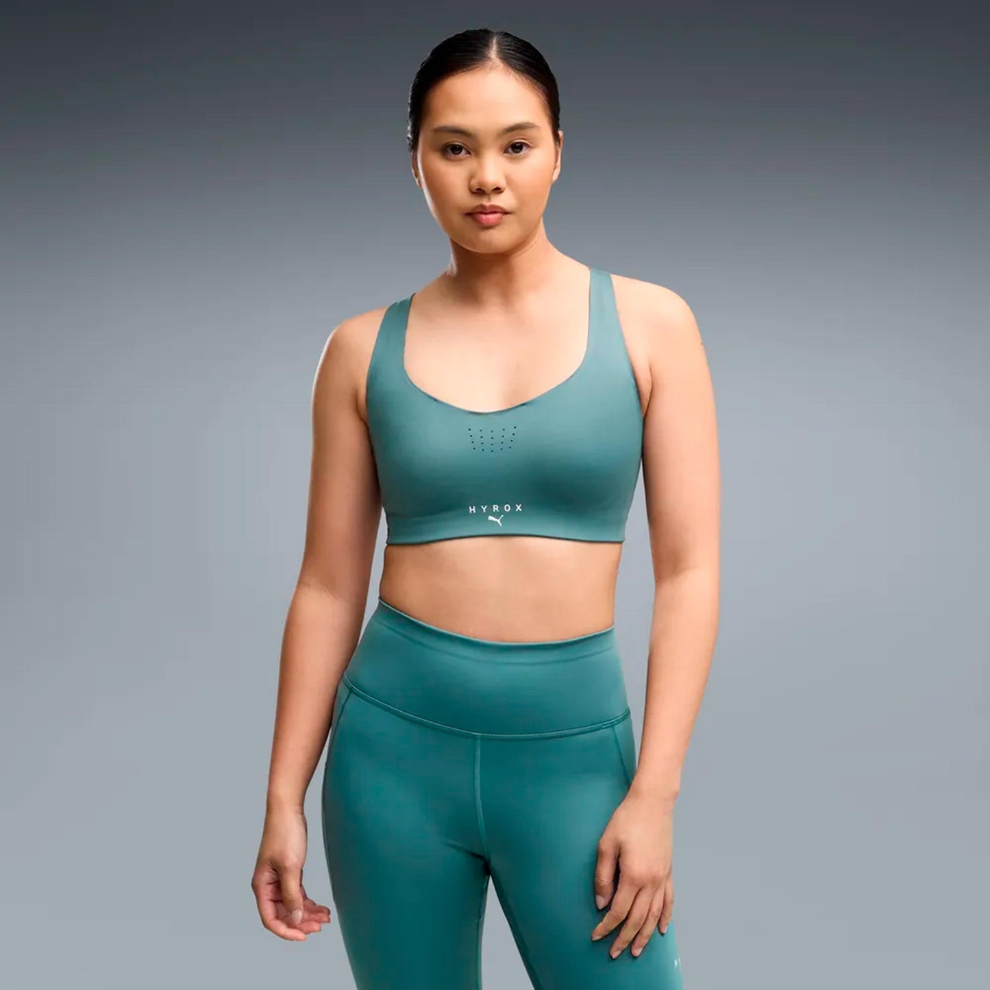 Puma HYROX PWRMODE  Sport-behå Damer - grön