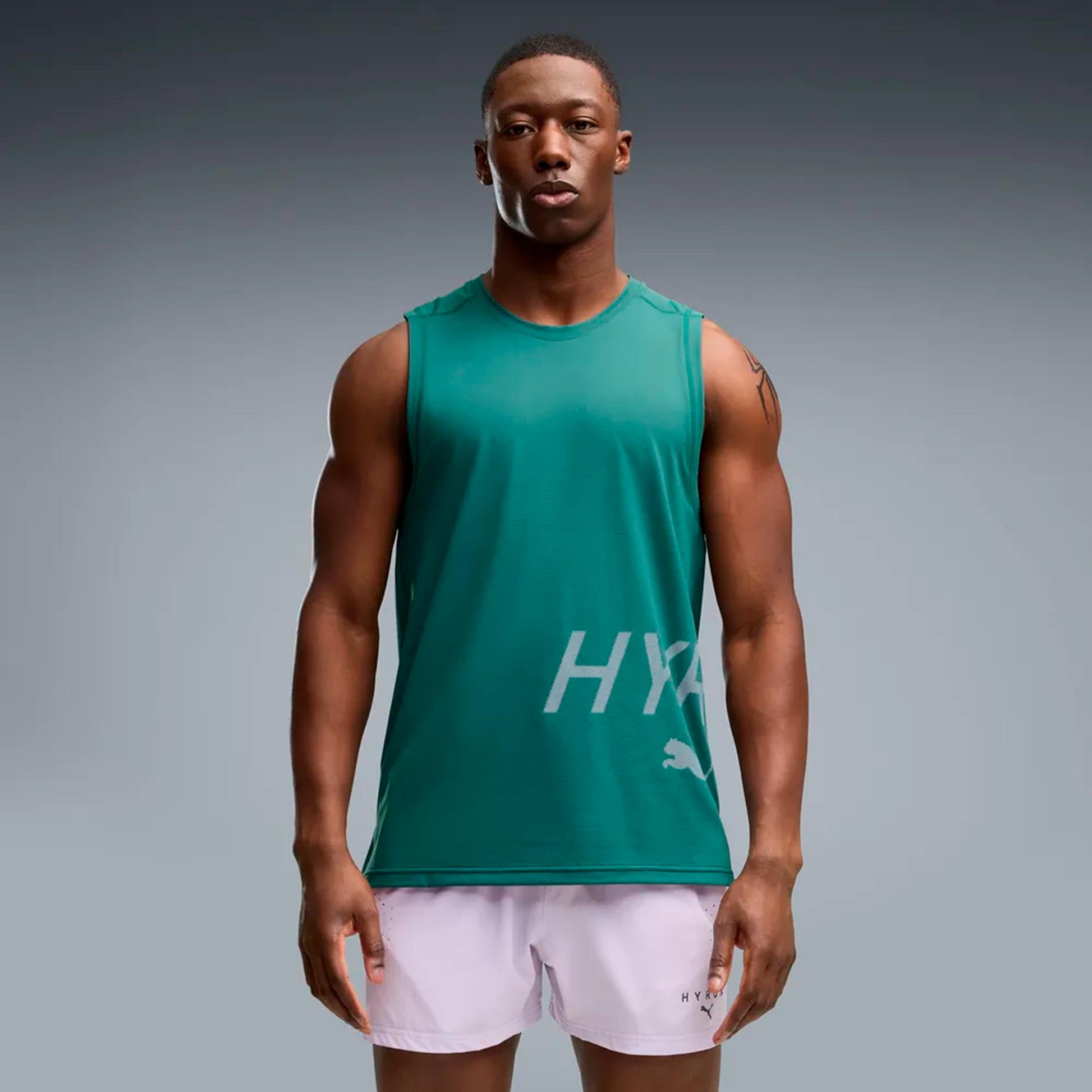 Puma HYROX PWRMODE Training  Löpartröja Herrar - grön