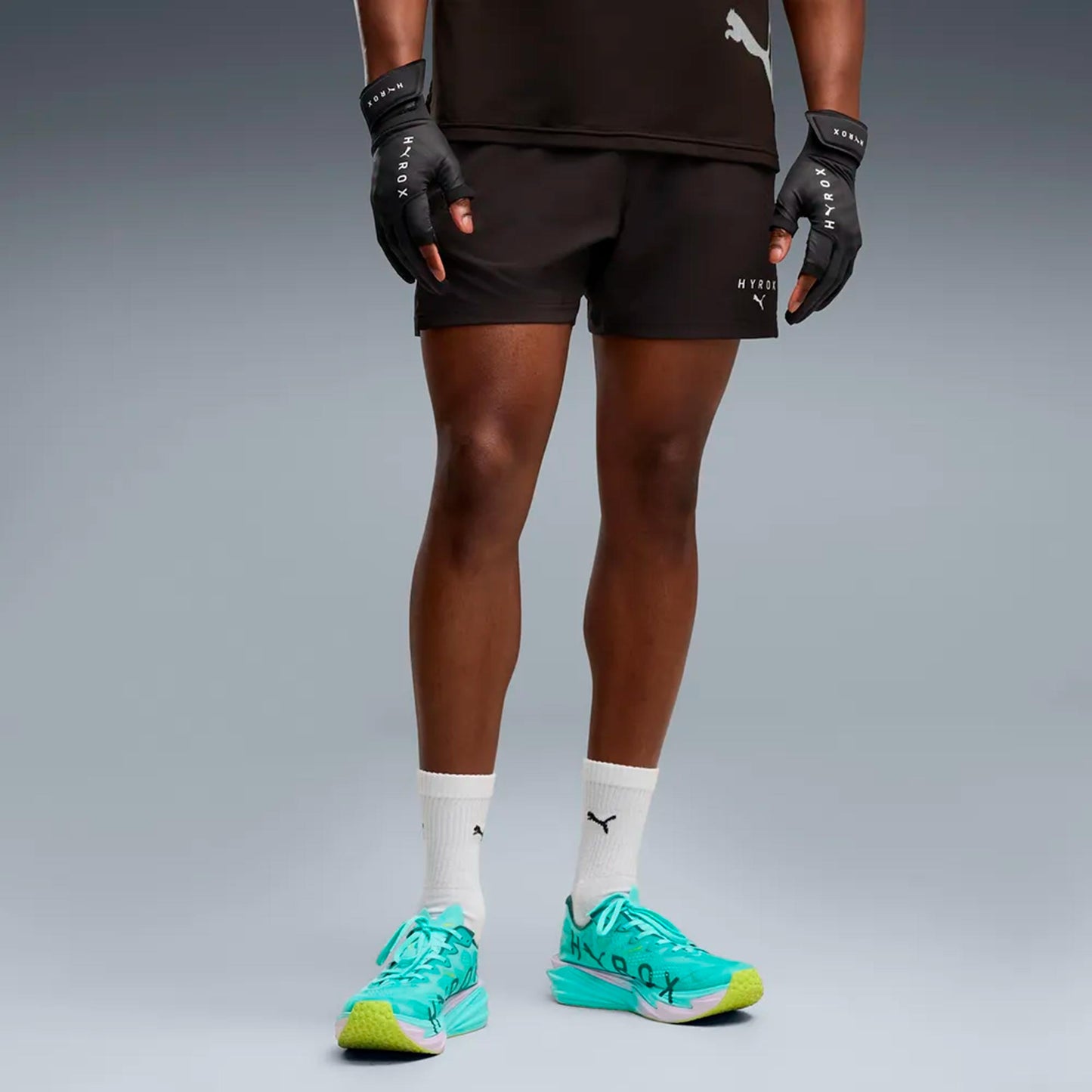 Puma HYROX PWRMODE 5in  Löparshorts Herrar - svart