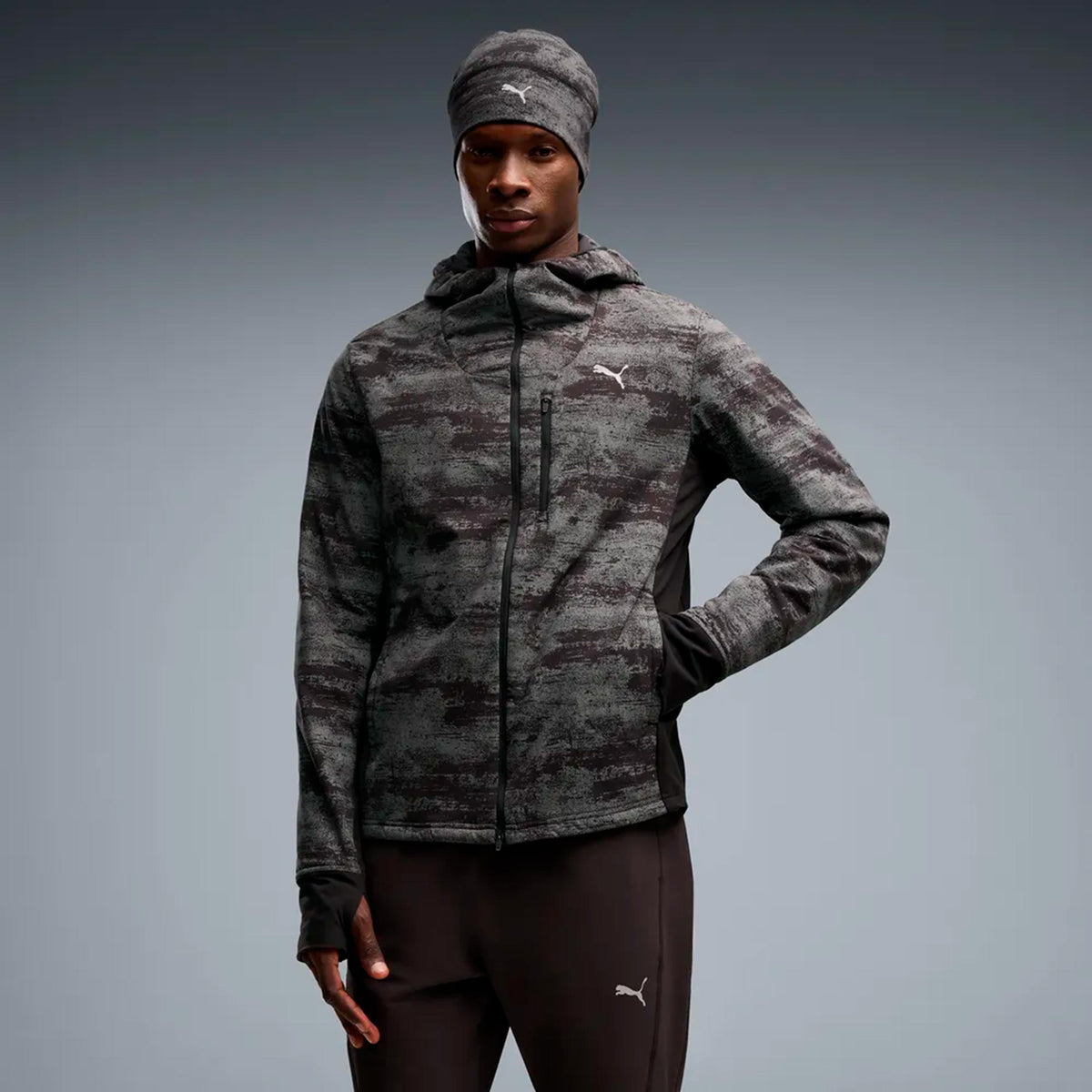 Puma Brightstride Primaloft  Löparjacka Herrar - svart