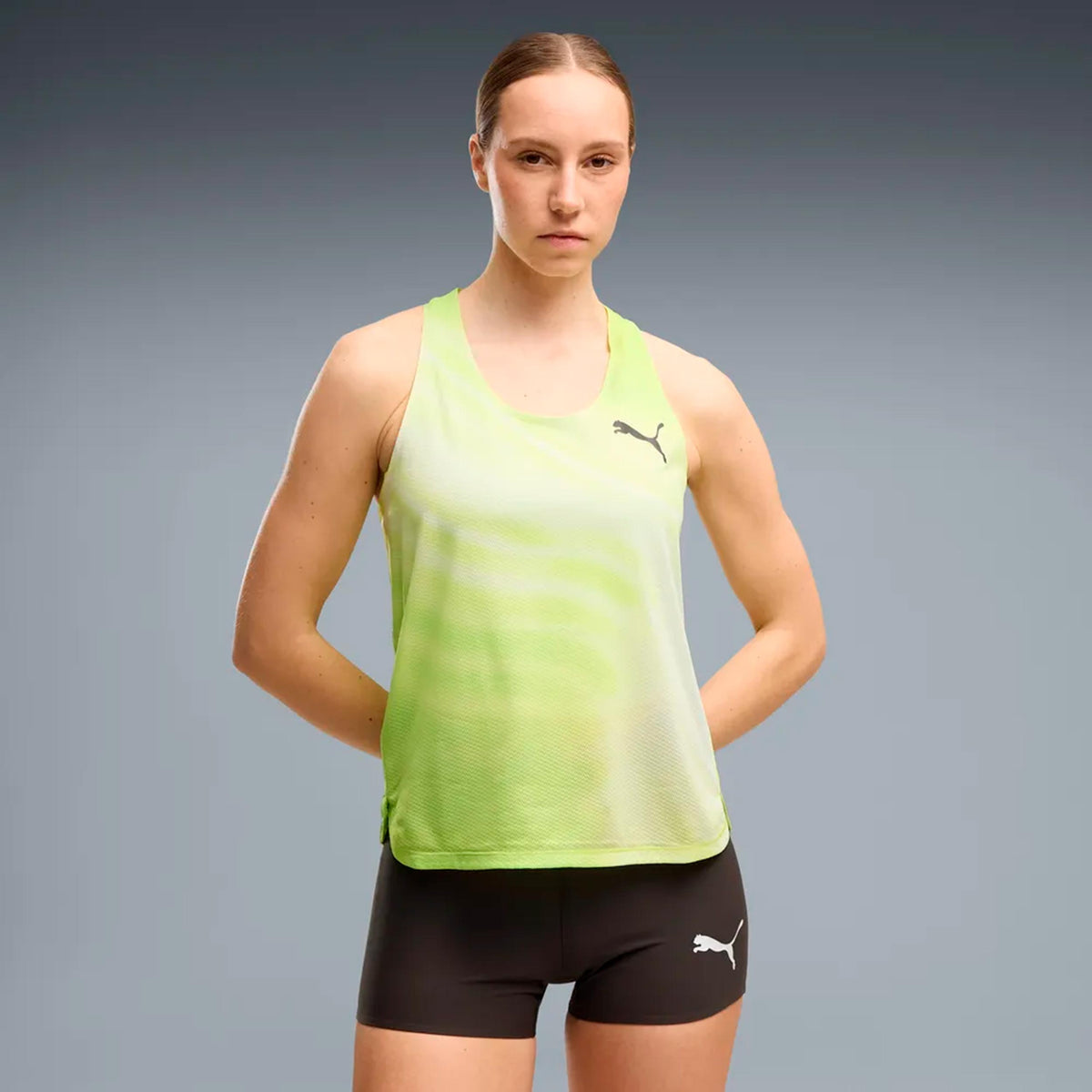 Puma Lightspeed Graphic  Löpartröja Damer - lime