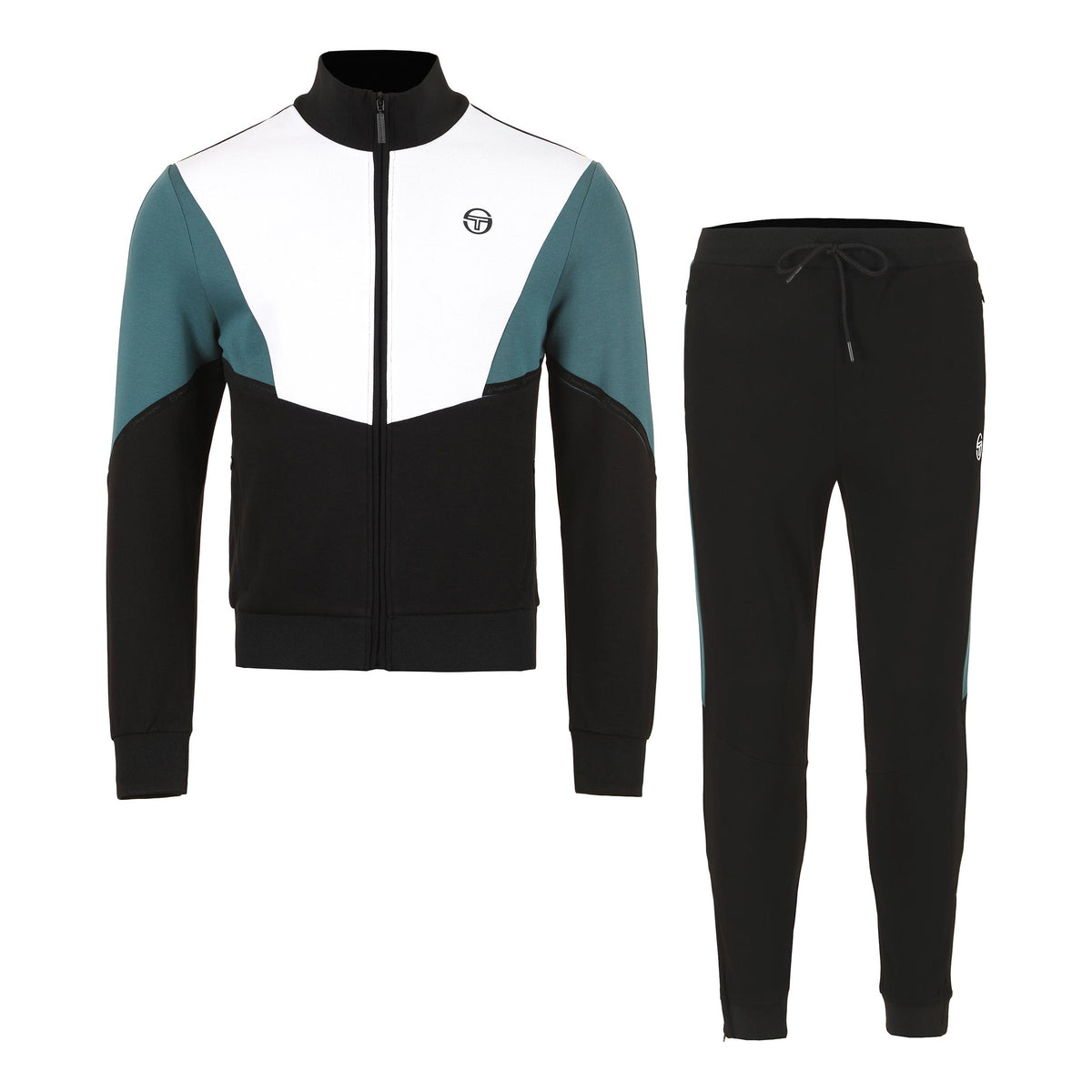 Sergio Tacchini Orizzonte Träningsoverall Herrar - svart, vit