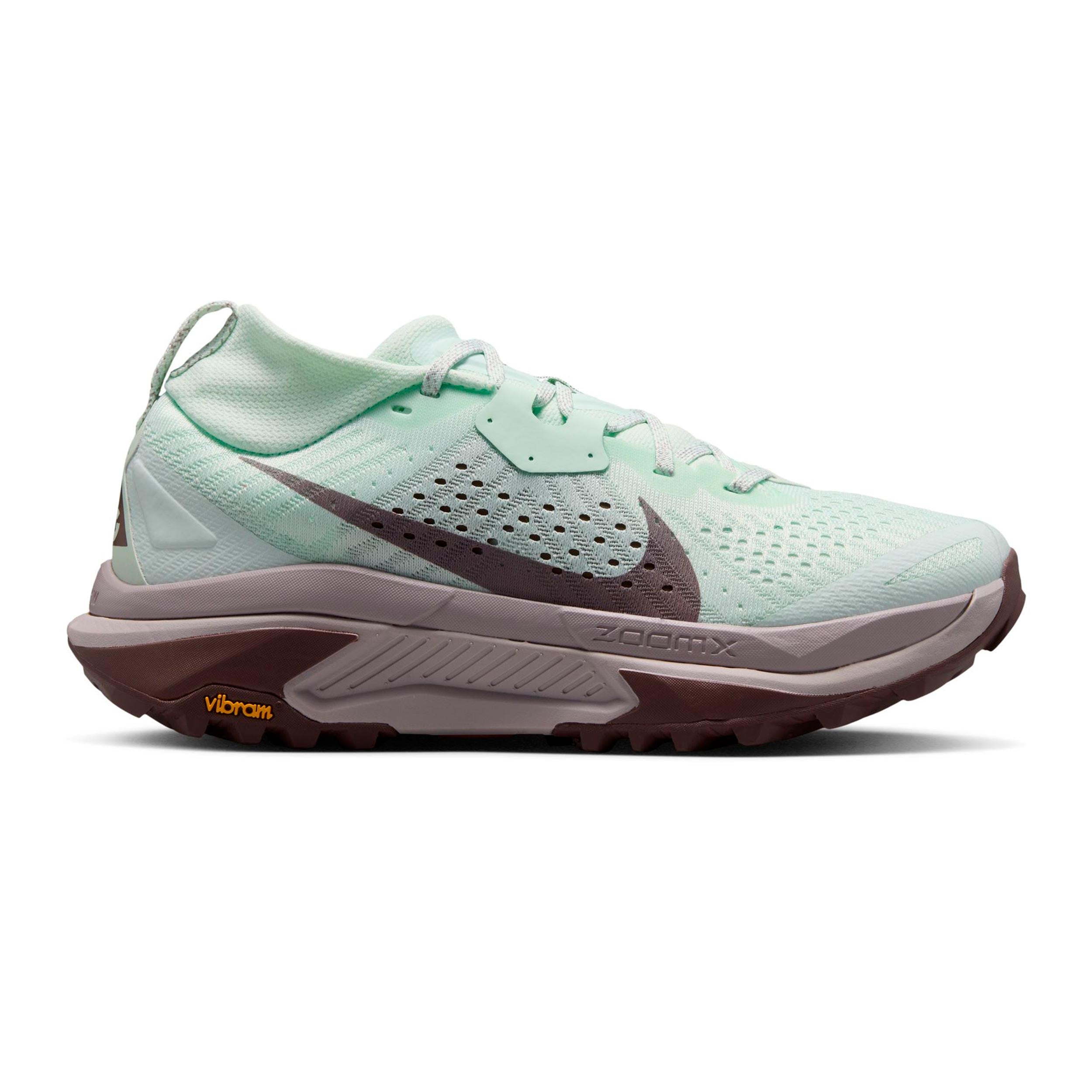 Nike ACG Zegama Trail Terrängsko Damer - ljusgrön, mauve