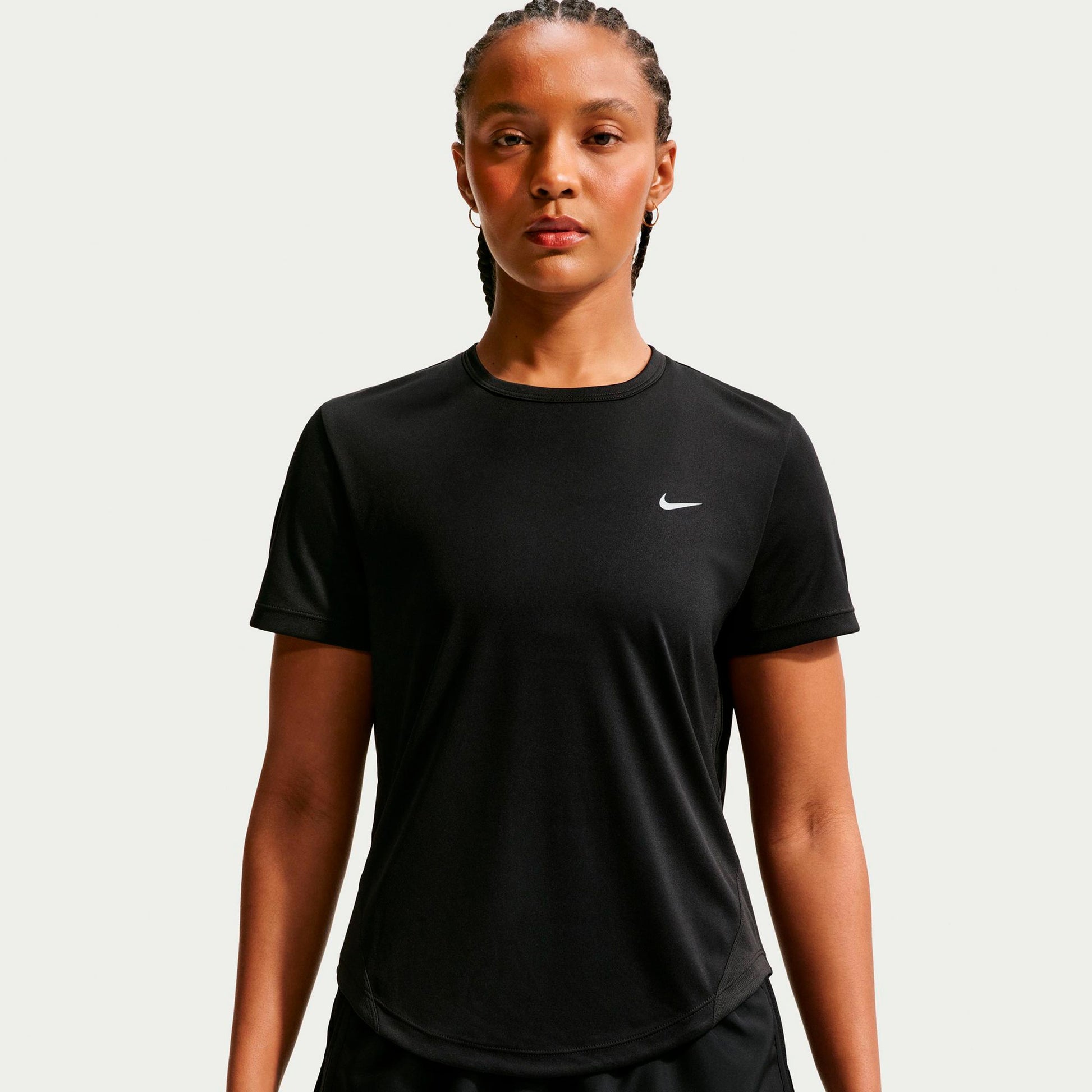 Nike Tempo  Löpartröja Damer - svart, silver