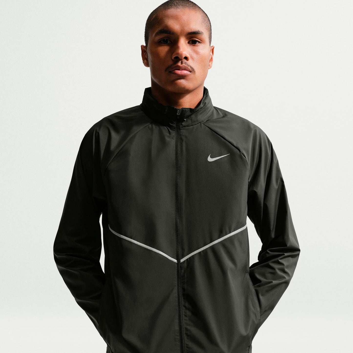 Nike Miler  Löparjacka Herrar - svart, svart