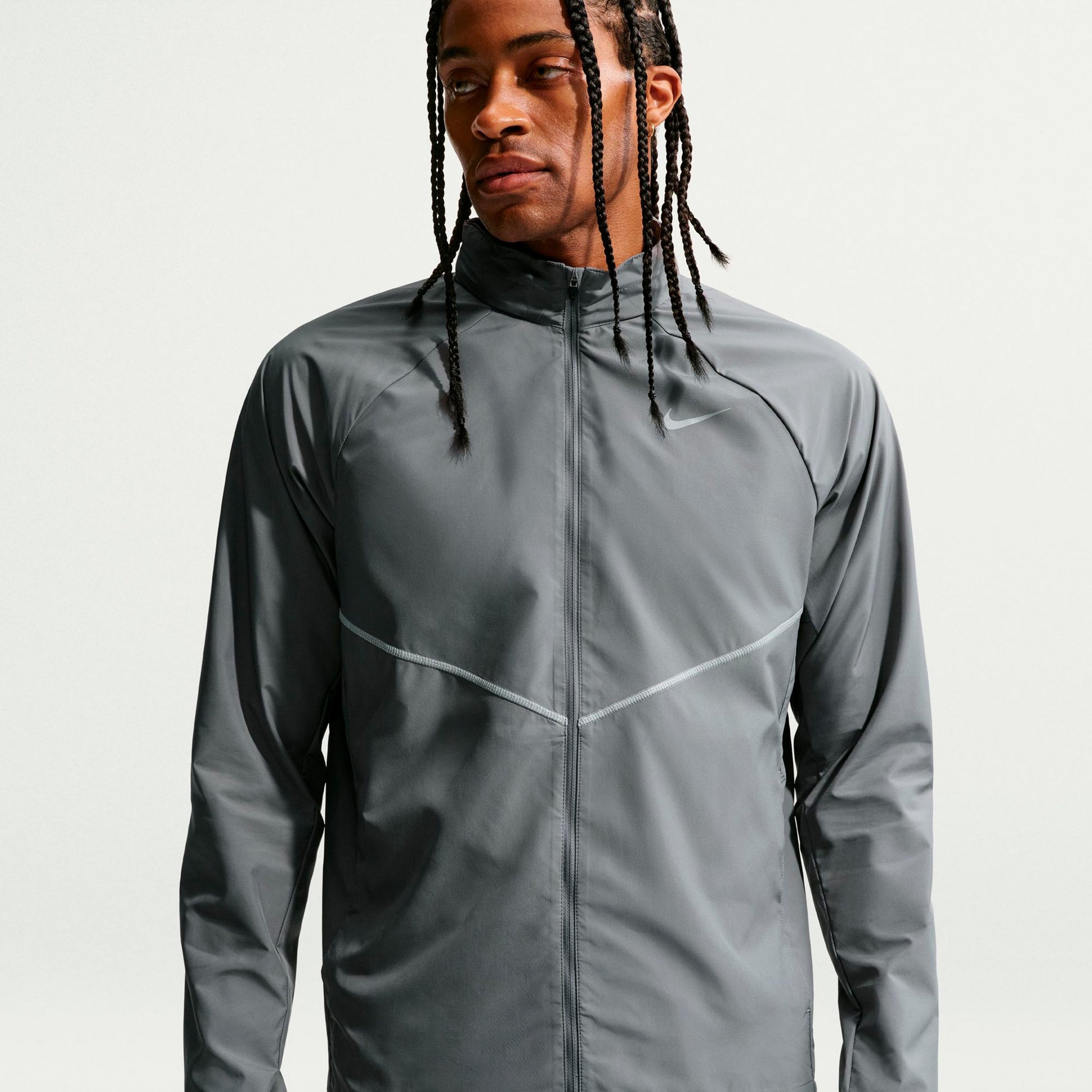 Nike Miler  Löparjacka Herrar - grå, grå