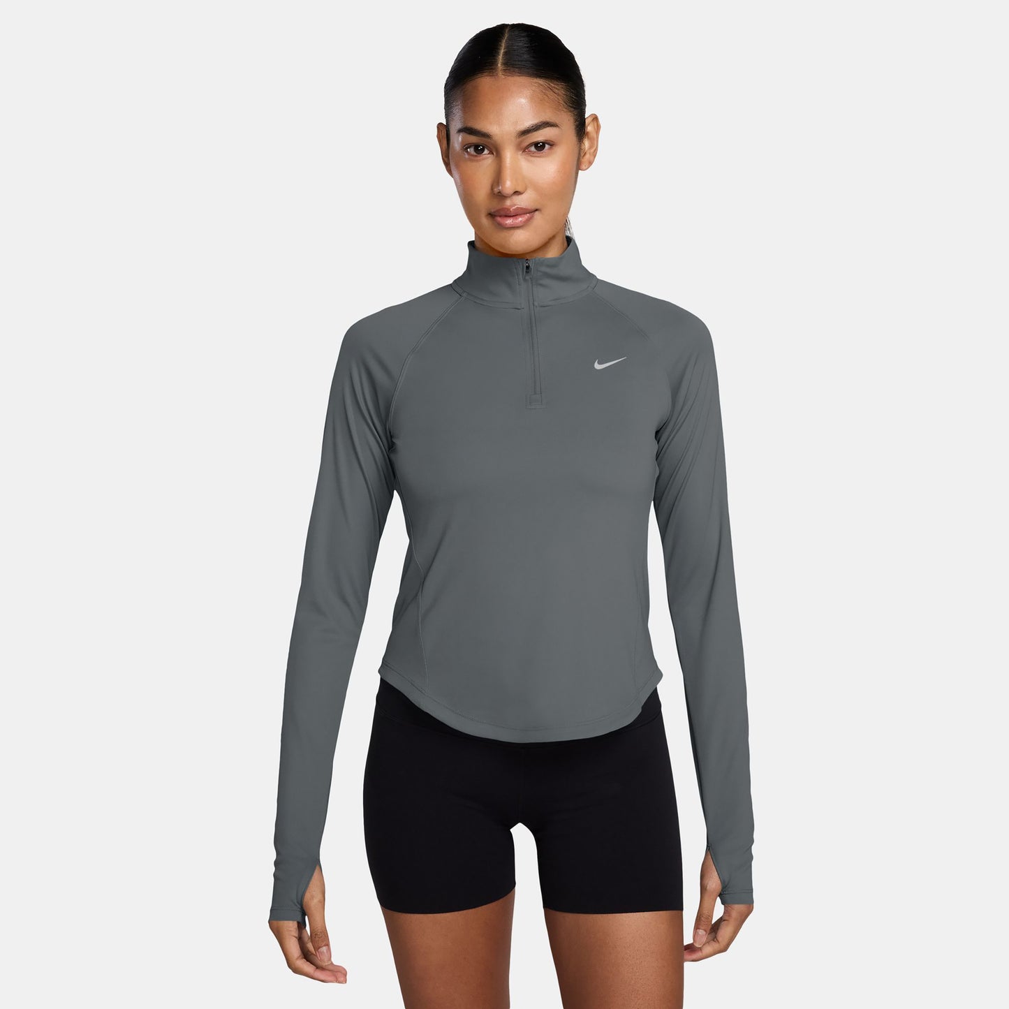 Nike Tempo  Löpartröja Damer - grå, silver