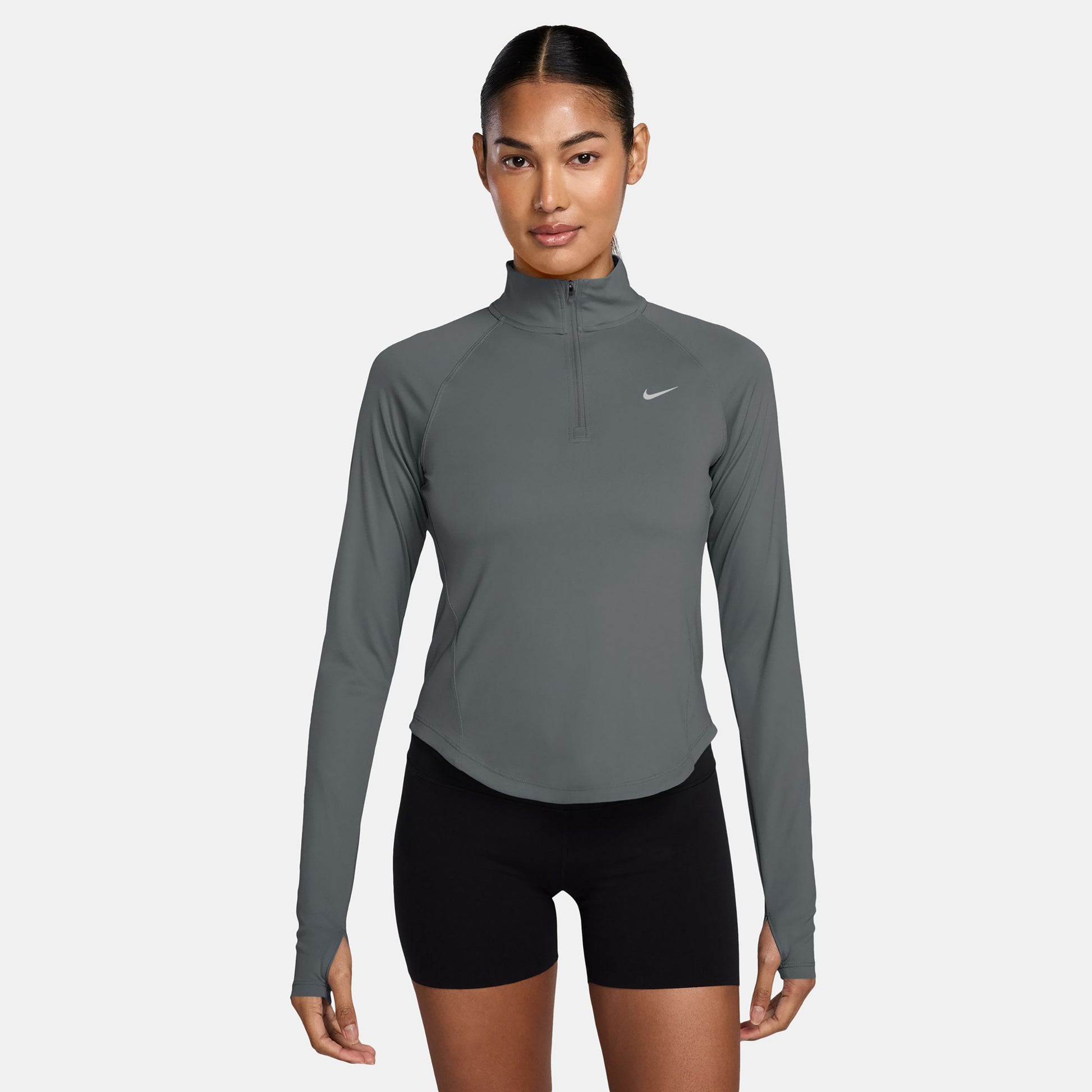 Nike Tempo  Löpartröja Damer - grå, silver