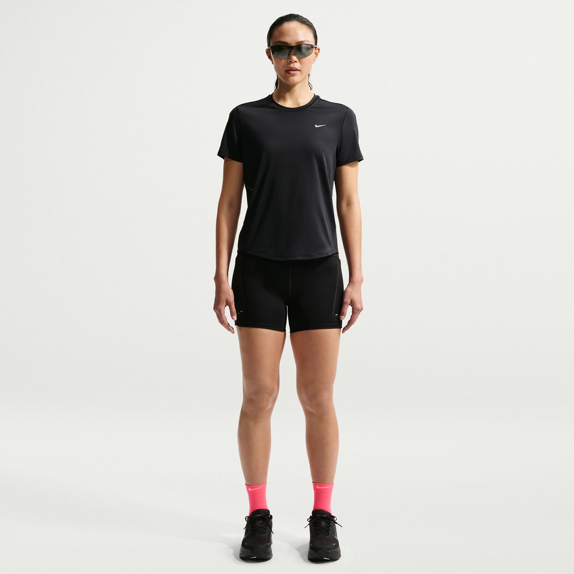 Nike Swift  Löpartröja Damer - svart, silver