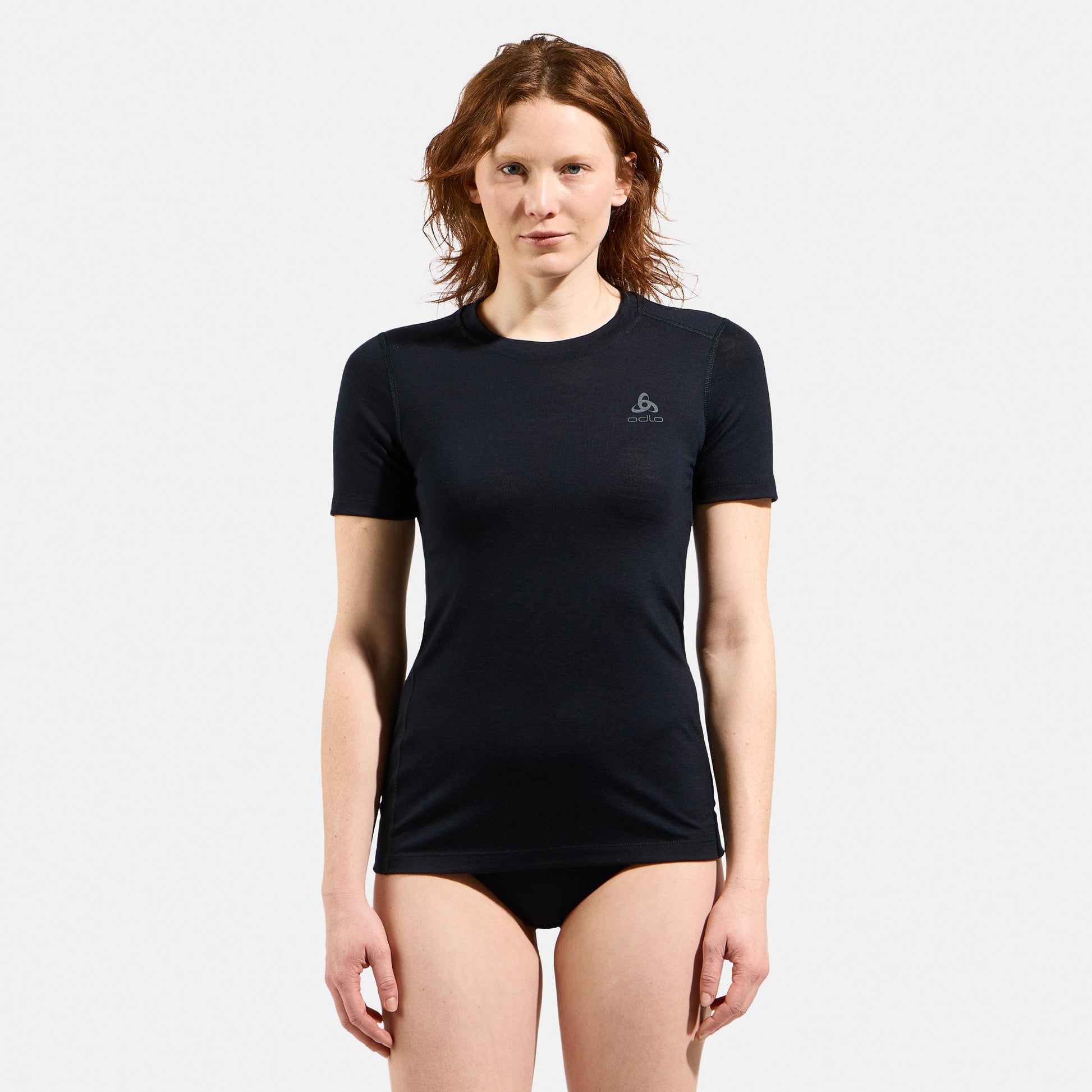 Odlo Merino 160 Baselayer Crew  Löpartröja Damer - svart