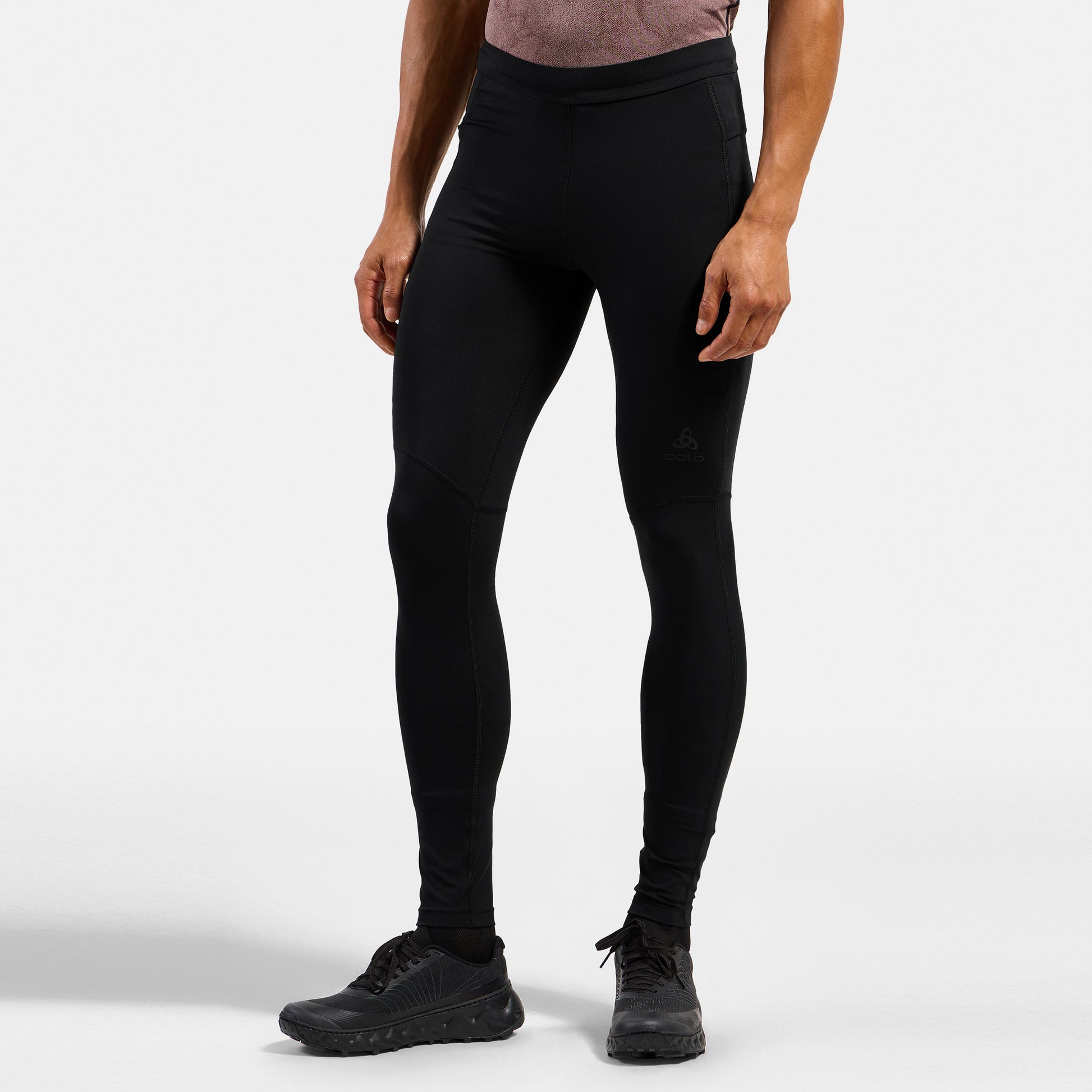 Odlo Zeroweight  Löpartights Herrar - svart, svart