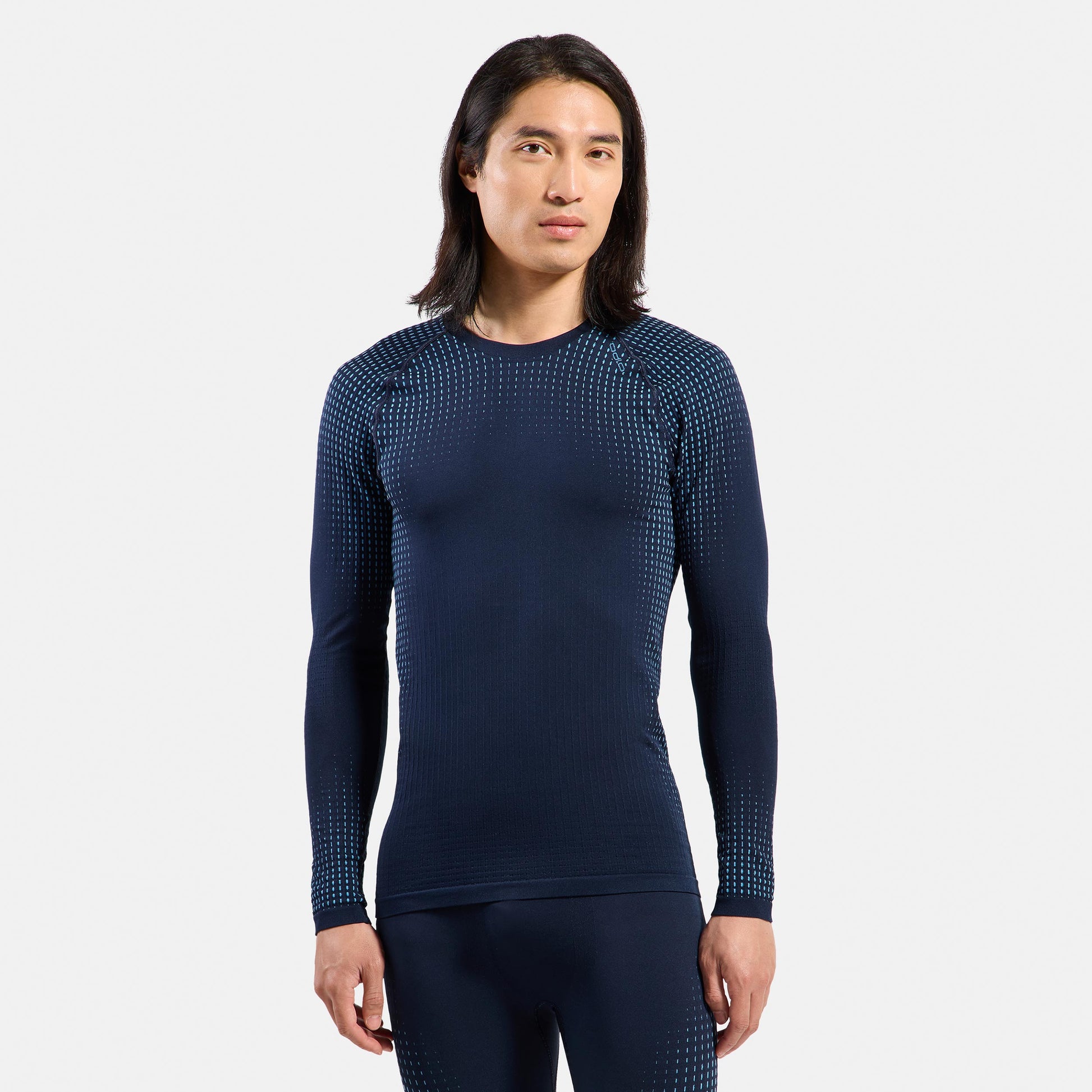 Odlo Performance Warm  Väst Herrar - mörkblå