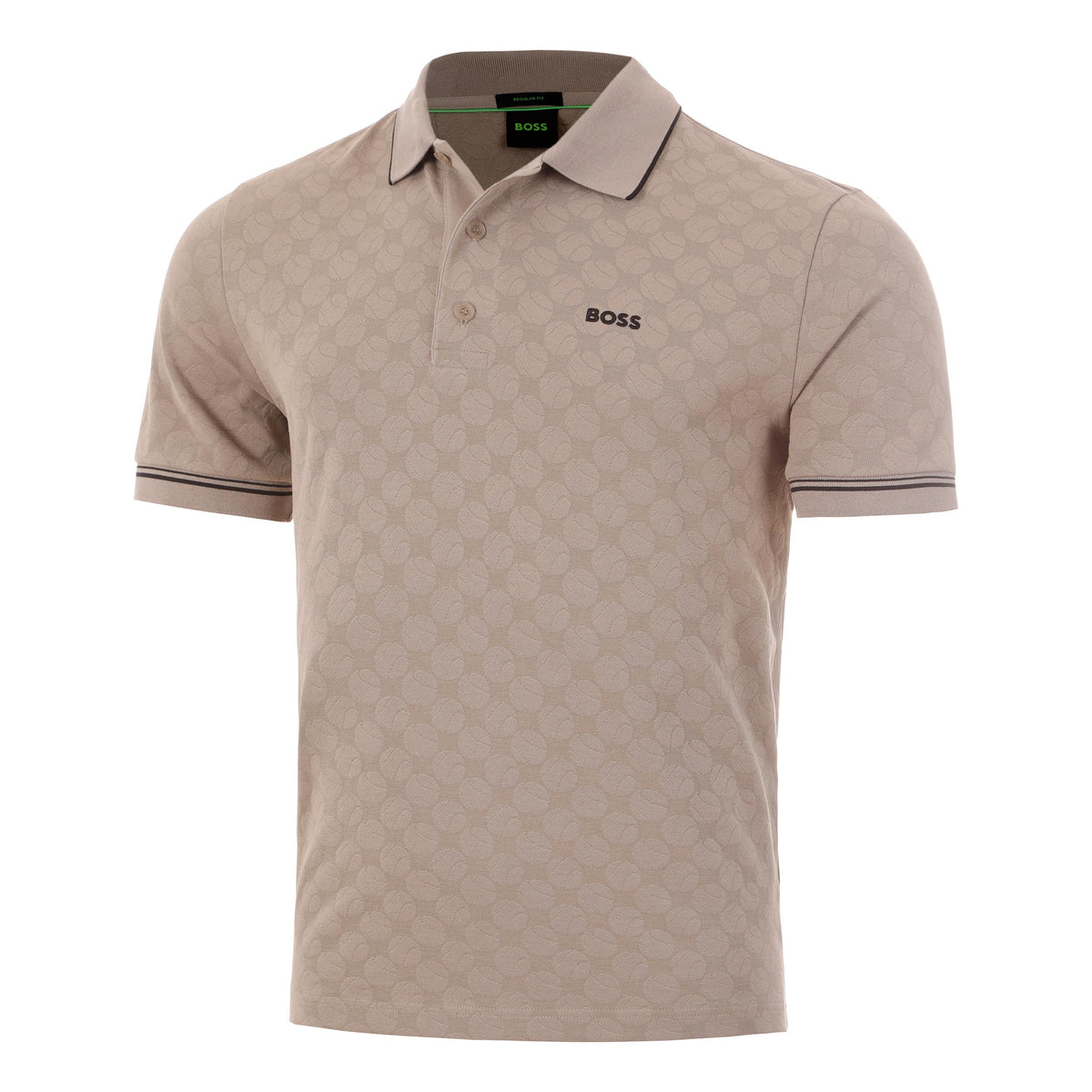 BOSS Revival Paddy Polo Herrar - brun