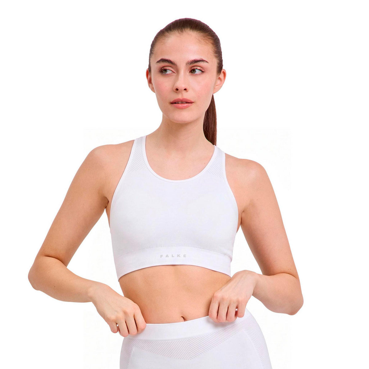 Falke Second Skin  Sport-behå Damer - vit