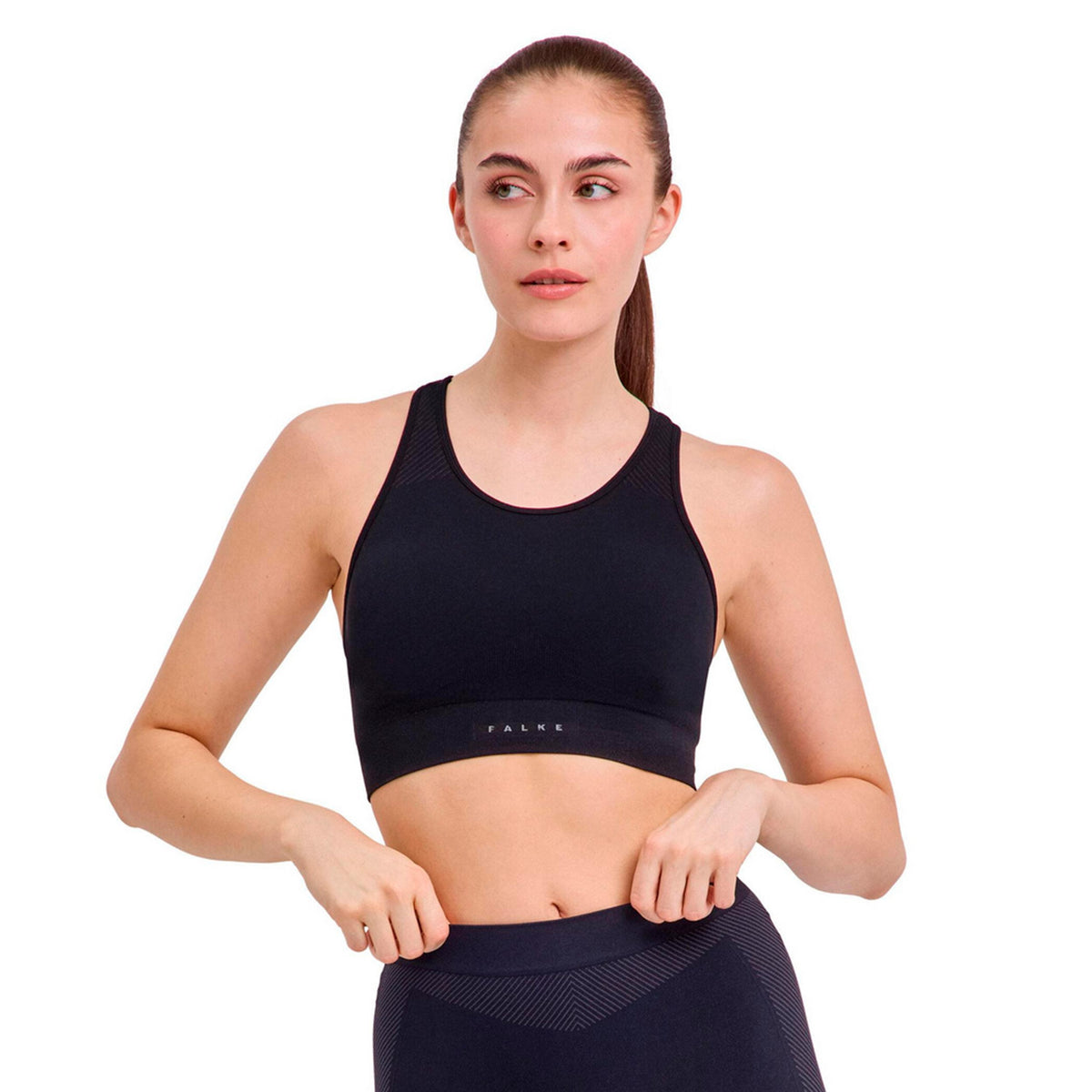 Falke Second Skin  Sport-behå Damer - svart