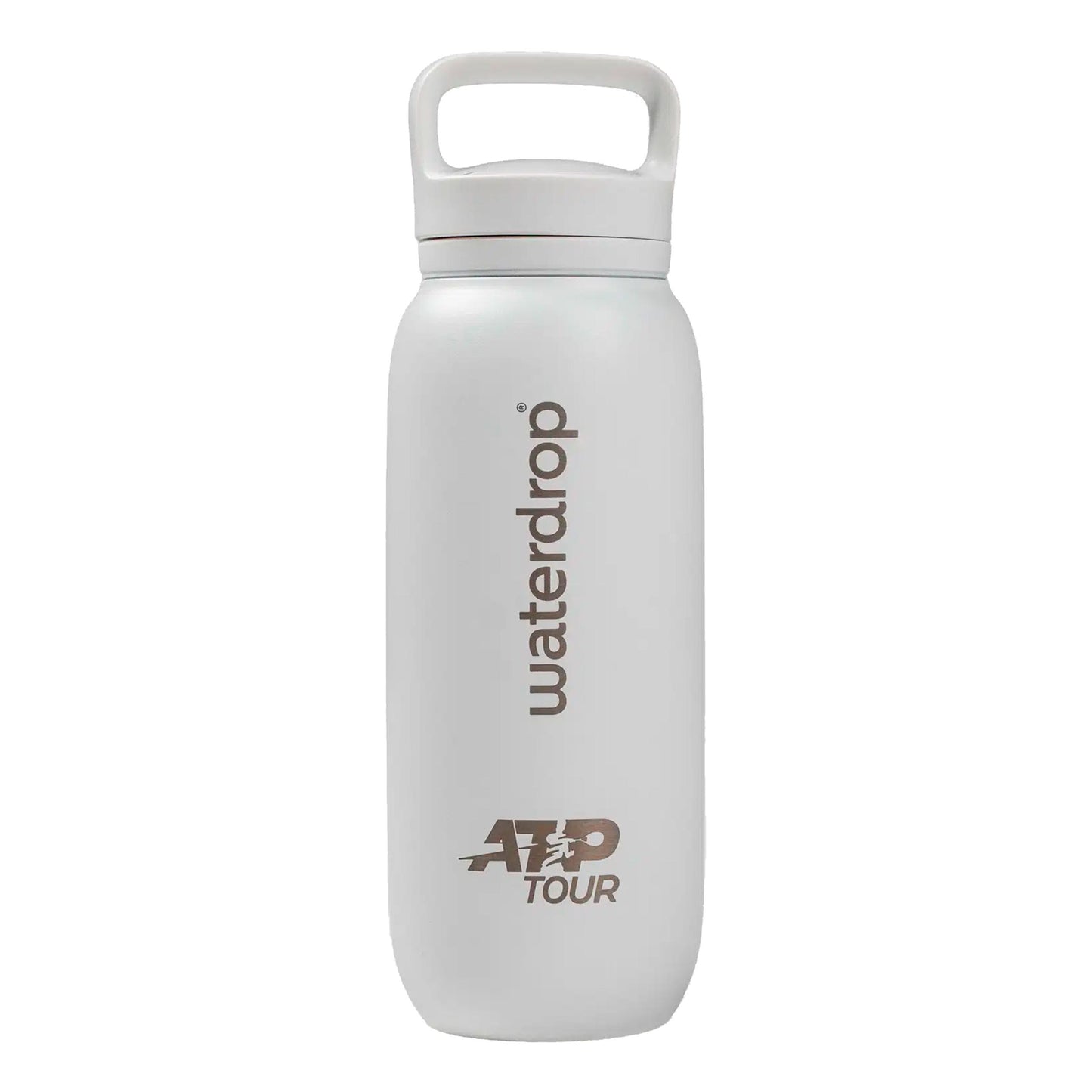 Dunlop Waterdrop Thermo Bottle 600ml Vattenflaska - vit, silver