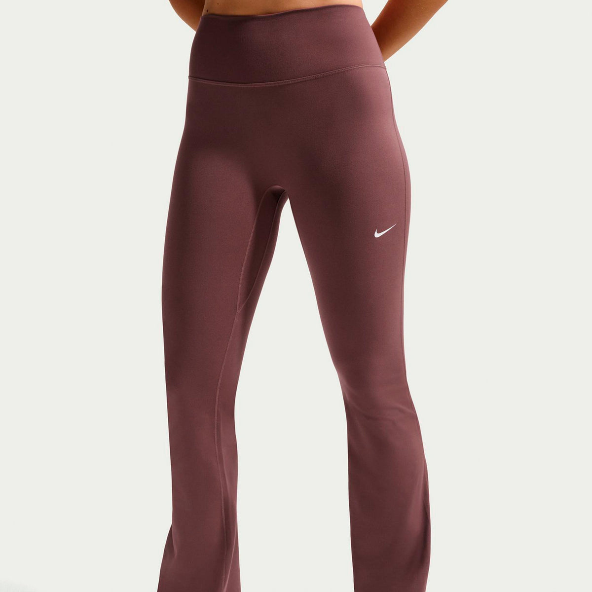 Nike One High Waist Flare Tights Damer - mauve