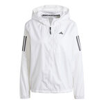 adidas Kläder adidas Own The Run B Jacket Löparjacka Damer-Vit