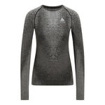 Odlo Kläder Odlo Blackcomb Eco Big Logo Top Crew Neck Väst Damer-Svart
