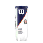Wilson Tennisbollar Wilson Roland Garros All Court 3-pack Rör