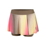 BIDI BADU Kläder BIDI BADU Spectrum Printed Wavy Kjol Damer-Brun,Gul