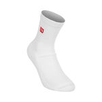 Wilson U Quarter Top Socks Bright White