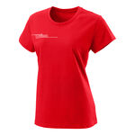 Wilson Wilson Team II Tech T-shirt Damer-Röd