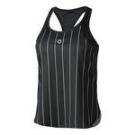 Tennis-Point Kläder Tennis-Point Stripes Linne Special Edition Damer-Svart,Vit