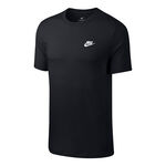 Nike Kläder Nike Sportswear Club T-shirt Herrar - svart, vit