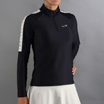 Endless Kl&auml;der Endless Kirsch Iconic Ii L&aring;ng&auml;rmat Damer-Svart,Guld