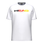 HEAD Kl&auml;der HEAD DTB Rainbow T-shirt Herrar-vit