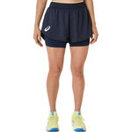 ASICS Kl&auml;der ASICS Match Shorts Damer-M&ouml;rkbl&aring;