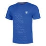 Receiver Embossed T-shirt Herrar - bl&aring;, vit