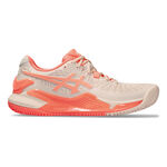 ASICS Tennisskor ASICS Gel-Resolution 9 Sko för grus Damer - apricot, korall