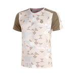 BIDI BADU Kläder BIDI BADU Paris 2025 V-Neck T-shirt Pojkar-Beige,Brun