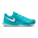 Nike Tennisskor Nike Air Zoom Vapor Cage 4 Rafa Sko För Grus Herrar-Turkos,Vit