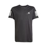 adidas Kläder adidas Club 3 Stripes T-shirt Barn-Svart
