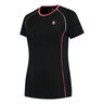Hypercourt Crew T-shirt Damer-Svart