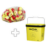 Tennis-Point Play and Stay boll Tennis-Point Stage 3 60-pack Påse