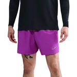 Nike Kläder Nike Challenger 5in Löparshorts Herrar-Lila,Silver