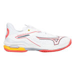 Mizuno Tennisskor Mizuno Wave Exceed Tour 6 Sko F&ouml;r Grus Damer-Vit,Korall