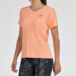 Bullpadel Kläder Bullpadel Eches T-shirt Damer-Apricot