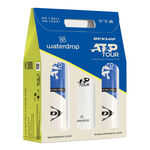 Dunlop Tennisbollar Dunlop ATP 2x 4er Dose + Waterdrop Tri-Pack