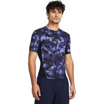 Under Armour Kl&auml;der Under Armour Heatgear Printed T-shirt Herrar-Lila