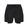 Dallas 2in1 Shorts Herrar-Svart