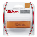 Wilson Grundlindor Wilson Premium Leather Replacement Grip Enpack-Brun