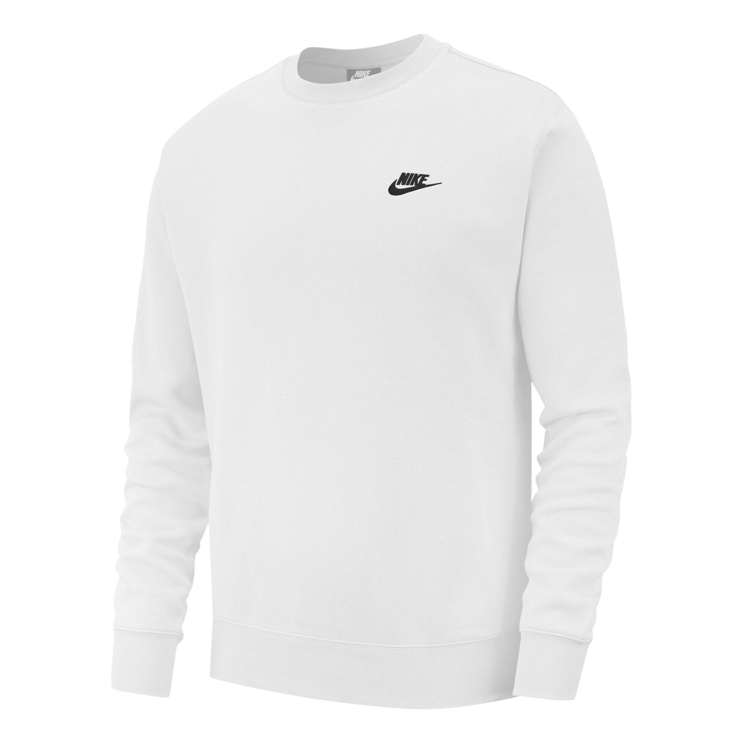 Nike Sportswear Club Crew Huvtröja Herrar Vit, Svart Nike Sportswear Club Crew Huvtröja Herrar Vit, Svart